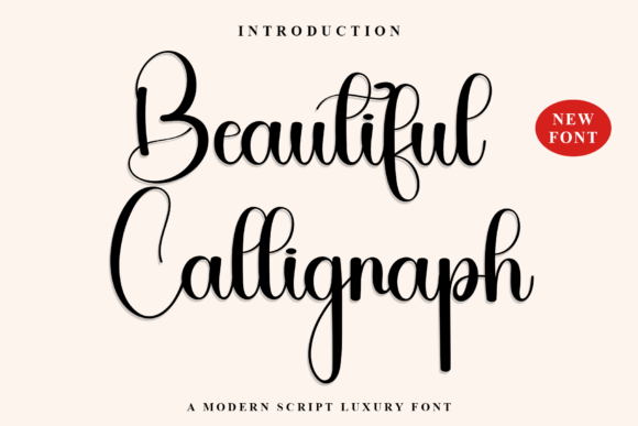 Beautiful Calligraph: The Typeface That Warms Your Brand Identity