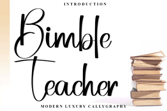 Bimble Teacher Font Review