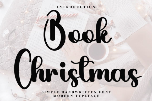 Book Christmas: The Festive Typeface for Handmade Holiday Products