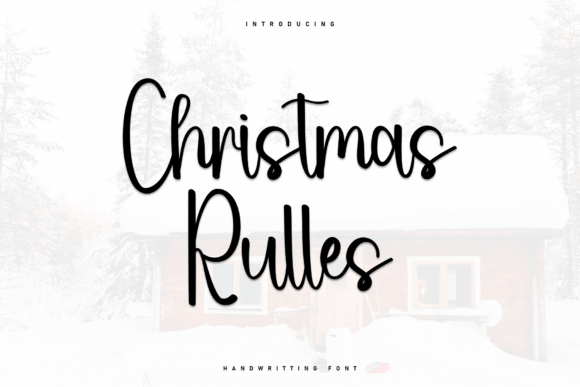 Christmas Rulles: A Handwritten Typeface for Festive Web Design