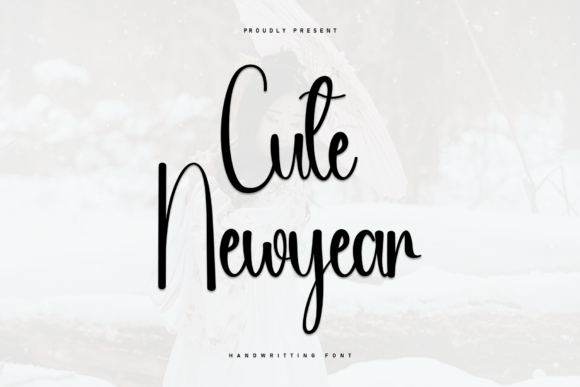 Cute Newyear: A Handwritten Font for Authentic Brand Identity
