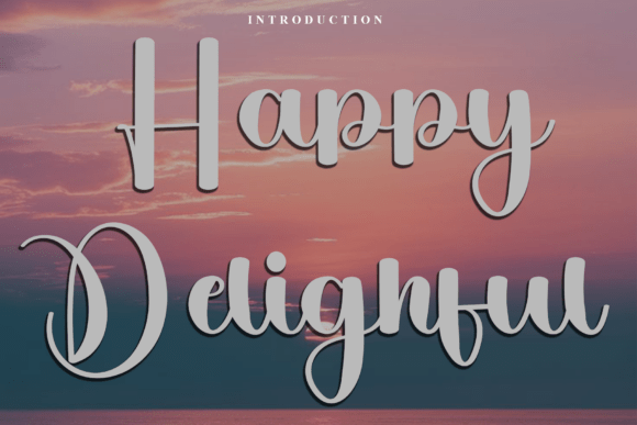Happy Delighful Font Review