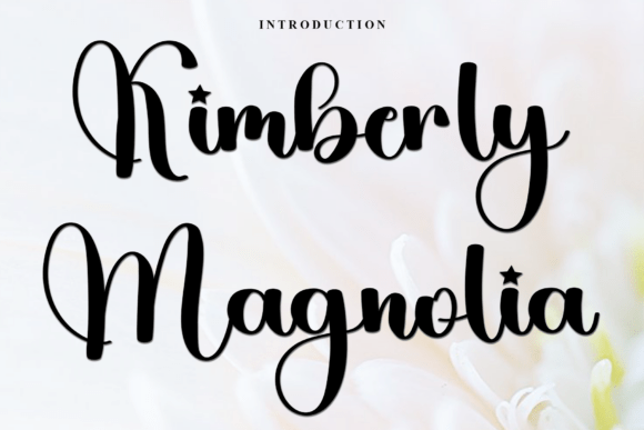 Kimberly Magnolia: The Creative Font for Scroll-Stopping Visuals