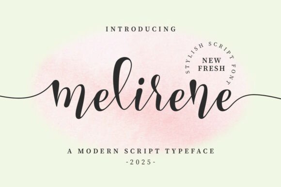 Melirene: The Script Amp Typeface That Elevates Small Business Branding