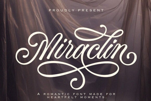 Miraclin: The Script Font for Romantic Web Design