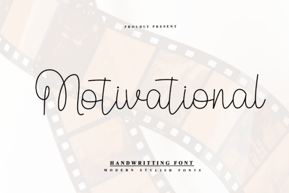 Motivational: A Script Font for Authentic Brand Storytelling