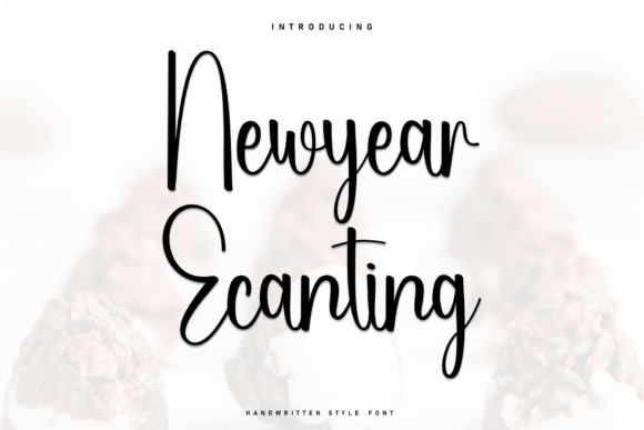 Newyear Ecanting: A Handwritten Typeface for Modern Web Design