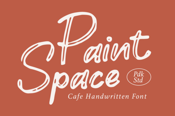Paint Space: A Handwritten Typeface for Cozy Editorial Design
