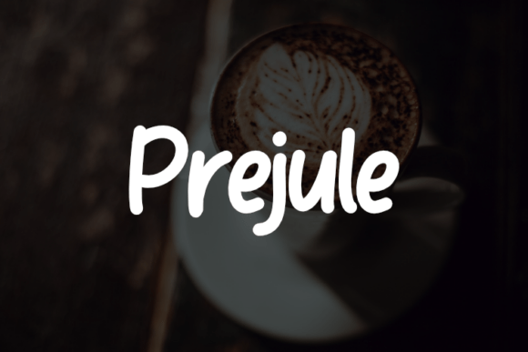 Prejule Typeface: Elevating Handmade Brand Identity