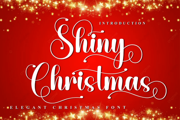 Shiny Christmas: A Luxurious Script Font for Elegant Branding