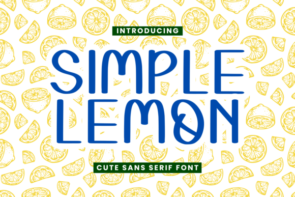 Simple Lemon Typeface Review: Elevating Small Business Branding