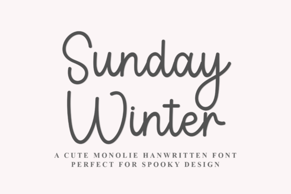 Sunday Winter Typeface: Elevating Digital Brand Identity
