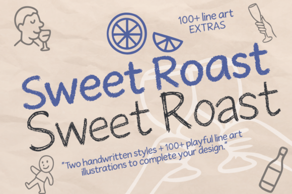 Sweet Roast: The Handwritten Font for Authentic Small Business Branding