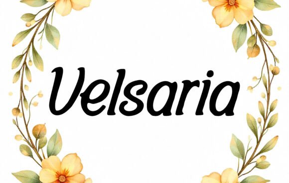 Velsaria: The Elegant Script Typeface for Handmade Branding