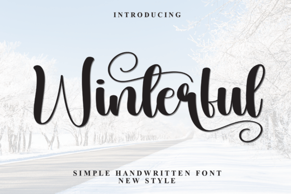 Winterful: A Stylish Script Font for Elegant Digital Branding