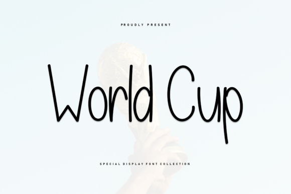 World Cup Typeface: A Minimalist Display Font for Modern Branding